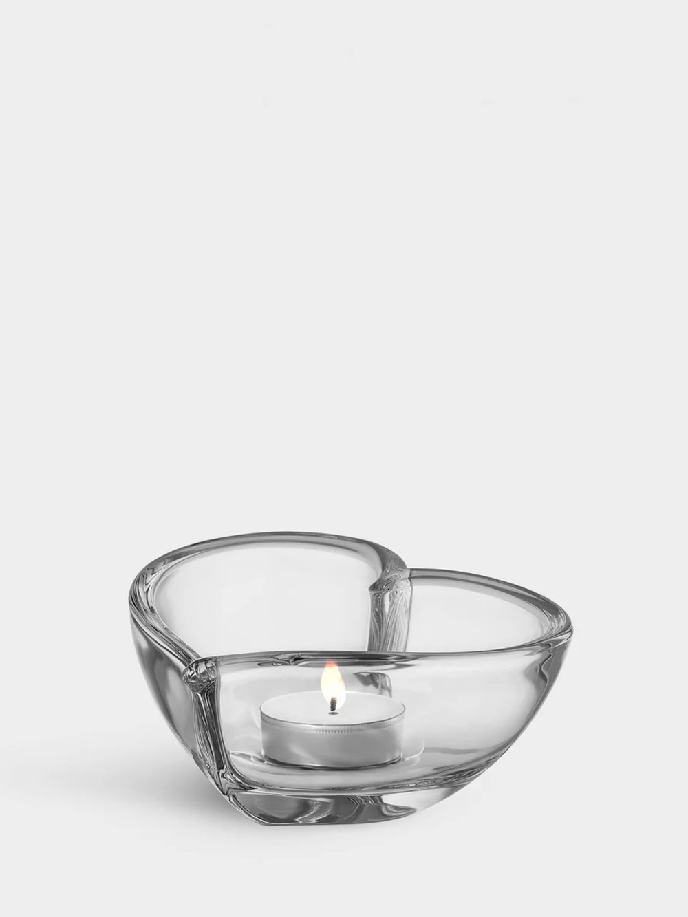 Orrefors Heart Bowl/Votive Small